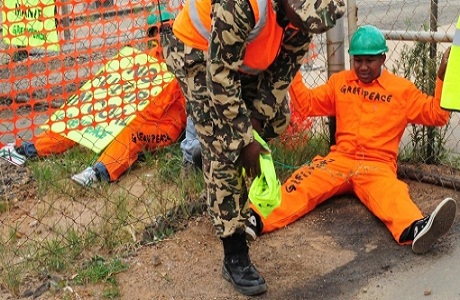 Nueva central térmica de Sudáfrica fue ocupada por Greenpeace