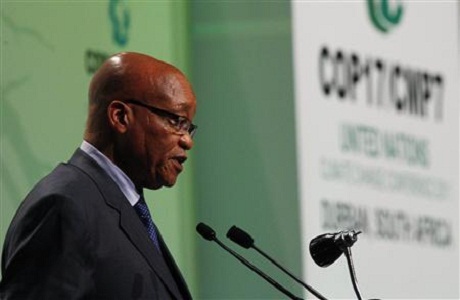 Jacob Zuma felicita a su país por el éxito de la Cumbre de Durban